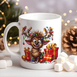 Jolly hert kerst mok