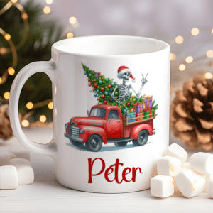 Kerstmok met Truck en Naam