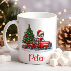 Kerstmok met Truck en Naam