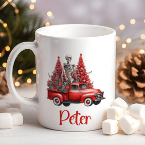 Kerstmok met Truck en Naam