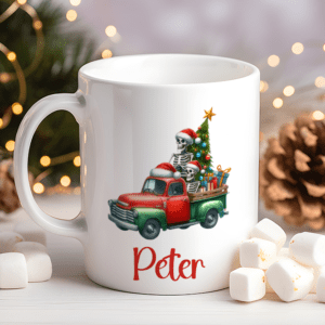 Kerstmok met Truck en Naam