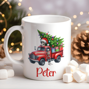 Kerstmok met Truck en Naam