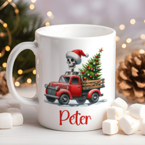 Kerstmok met Truck en Naam