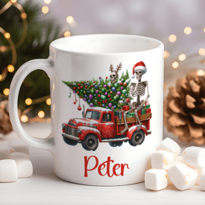 Kerstmok met Truck en Naam