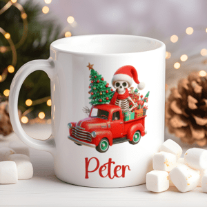 Kerstmok met Truck en Naam