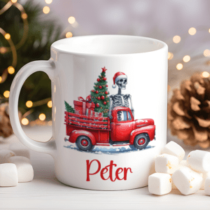 Kerstmok met Truck en Naam