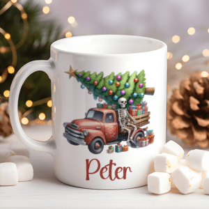 Kerstmok met Truck en Naam