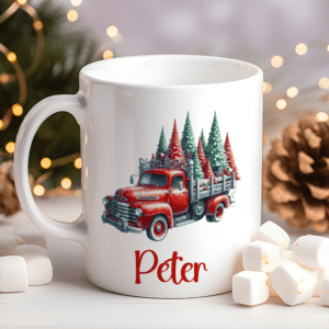 Kerstmok met Truck en Naam