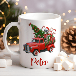Kerstmok met Truck en Naam