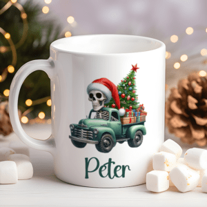Kerstmok met Truck en Naam