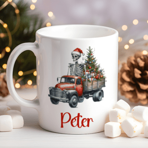 Kerstmok met Truck en Naam