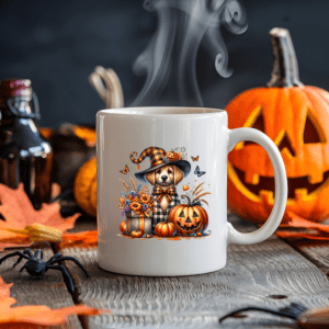 Halloween mok - Hondje