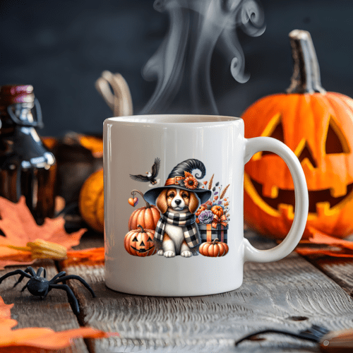 Halloween mok - Hondje