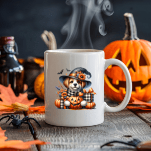 Halloween mok - Hondje