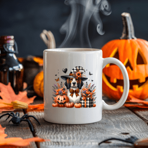 Halloween mok - Hondje