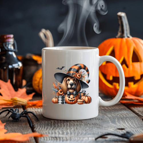 Halloween mok - Hondje