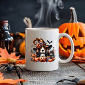 Halloween mok - Hondje