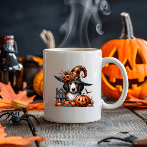 Halloween mok - Hondje