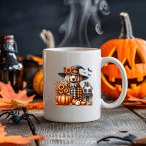 Halloween mok - Hondje