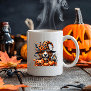 Halloween mok - Hondje
