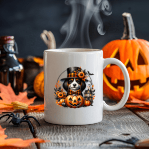 Halloween mok - Hondje