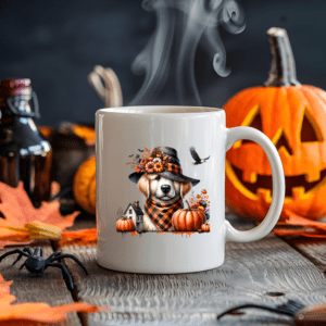 Halloween mok - Hondje