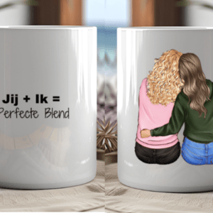 Koppel mok - Jij & Ik (dames)