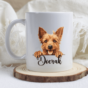 Honden mok met naam