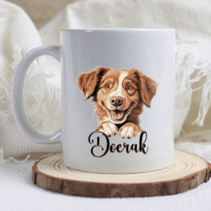 Nova Scotia retriever mok met naam