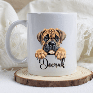 Boerboel mok met naam