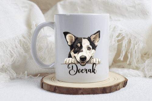 Canaänhond mok met naam