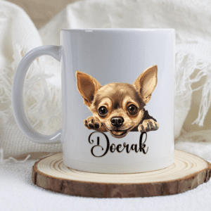 Chihuahua mok met naam