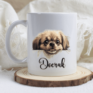 Pekingees mok met naam