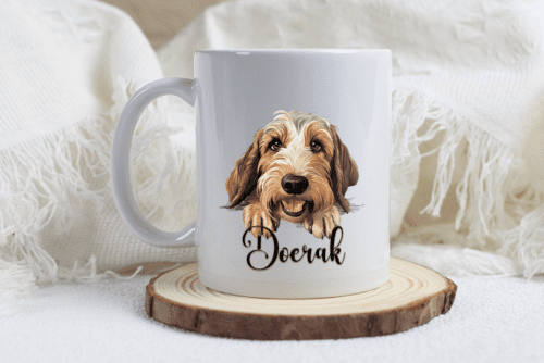 Petit basset griffon vendéen mok met naam