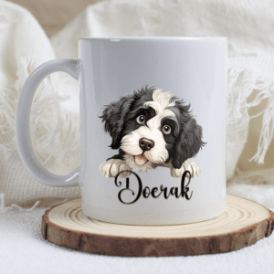 Portugese waterhond mok met naam