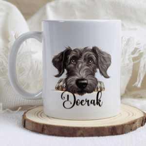 Deerhound mok met naam