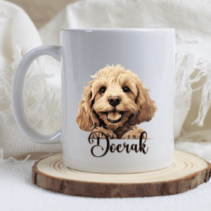 Cockapoo mok met naam