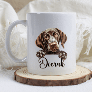 German Shorthaired Pointer mok met naam