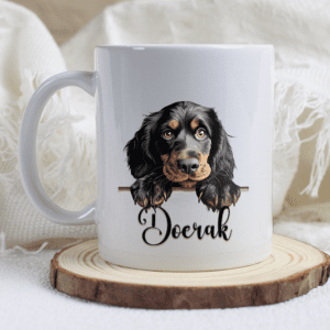 Gordon setter mok met naam