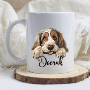 Grand basset griffon vendéen mok met naam