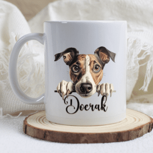 Greyhound mok met naam