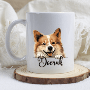 IJslandse hond mok met naam