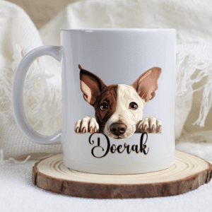 Miniatuur Bull Terrier mok met naam