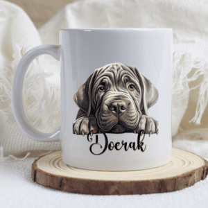 Mastino napoletano mok met naam
