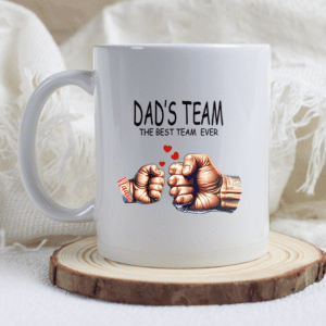 Vaderdag mok Dad's Team - 1 t/m 5 kinderen