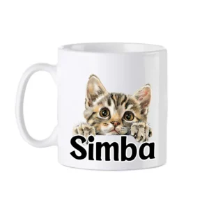 Kattenmok met naam - Europees Korthaar