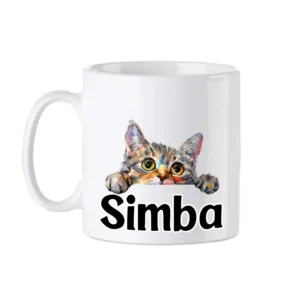 Kattenmok met naam - Poodle Cat