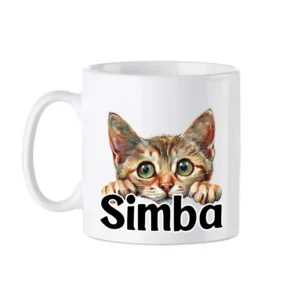 Kattenmok met naam - Singapura