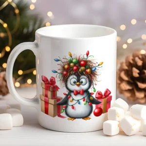 Kerstmok - Jolly Pinguin