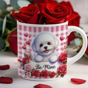 Valentijnsdagmok (Be Mine) - Bichon Frise